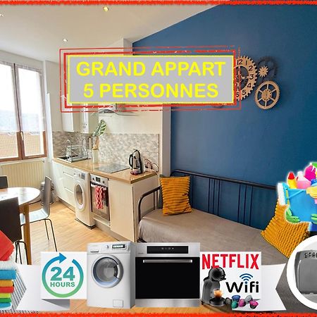 012 Chic & Cosy F2 34M2 Hypercentre Wifi Smart Tv Netflix Apartment Saint-Etienne  Bagian luar foto