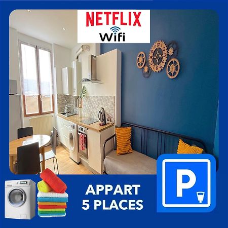012 Chic & Cosy F2 34M2 Hypercentre Wifi Smart Tv Netflix Apartment Saint-Etienne  Bagian luar foto